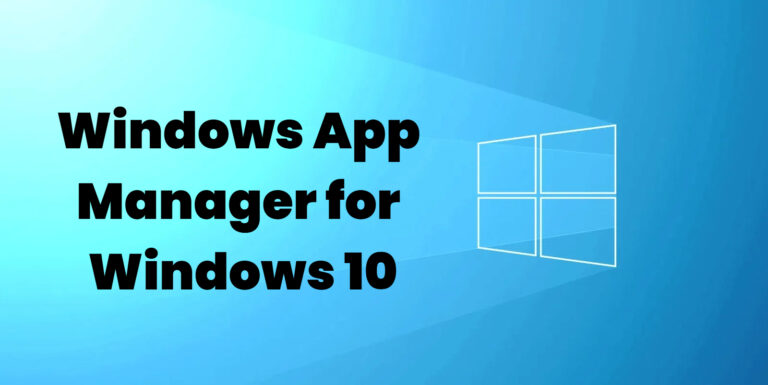 windows-app-manager