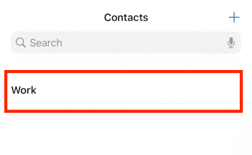 add emergency contact from the contact app on iphone step 2