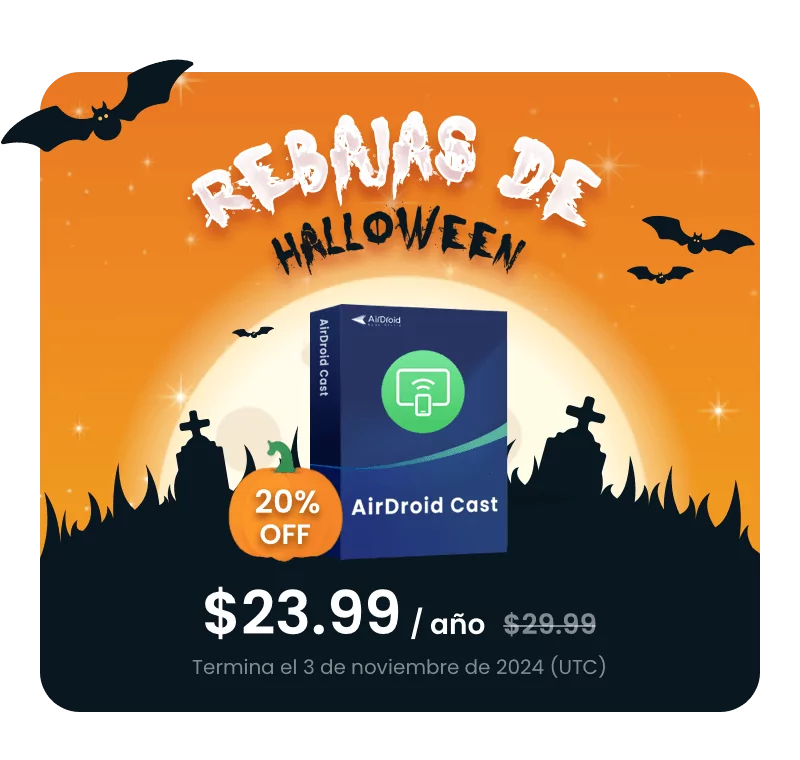 AirDroid Cast Oferta especial de Halloween