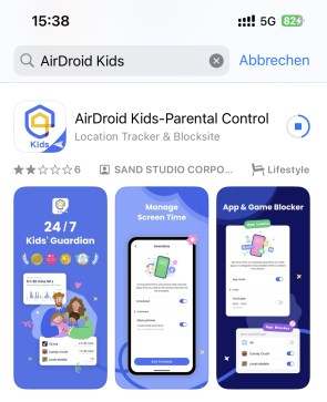 AirDroid Kids auf iOS-Gerät herunterladen