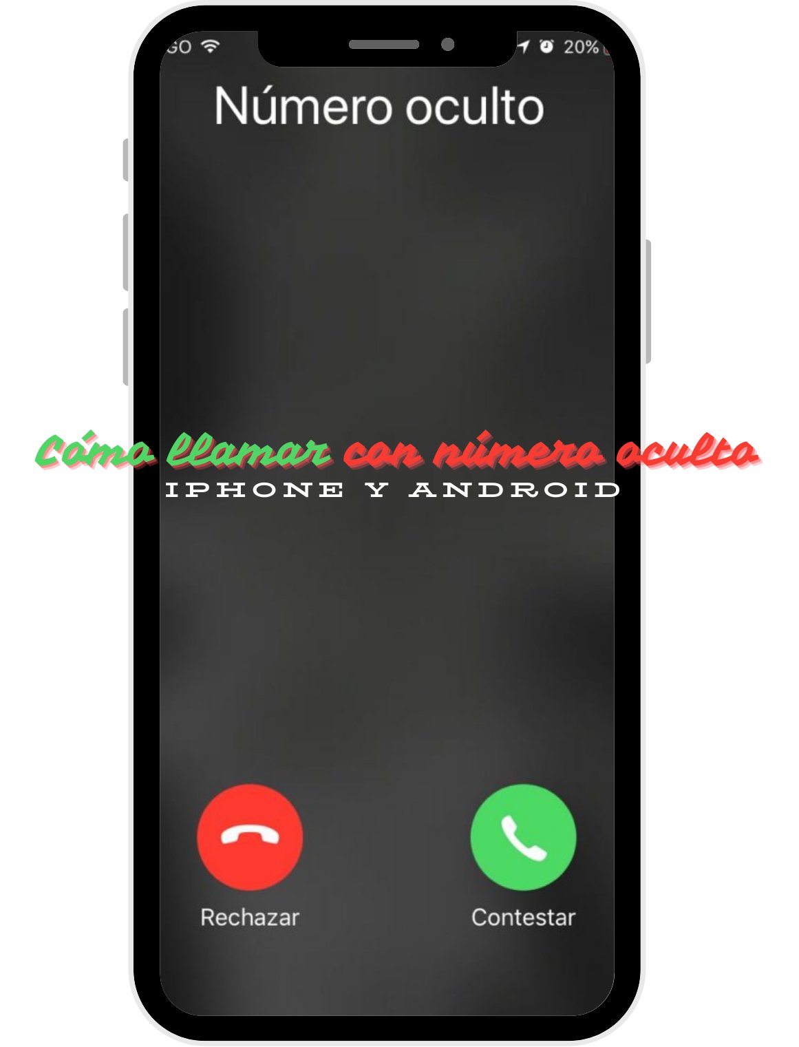 como llamar con número oculto en iphone y android
