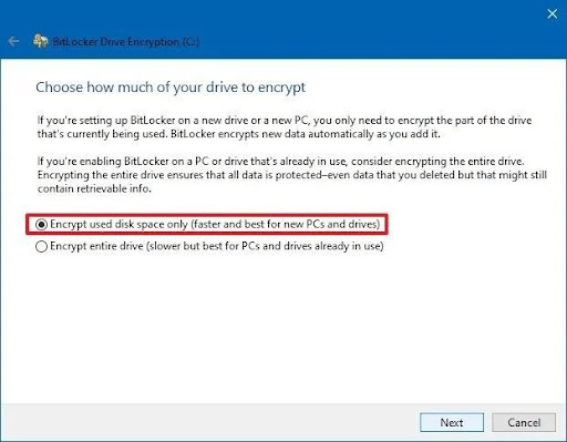 enable bitlocker via group policy