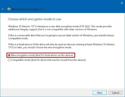 enable bitlocker via group policy