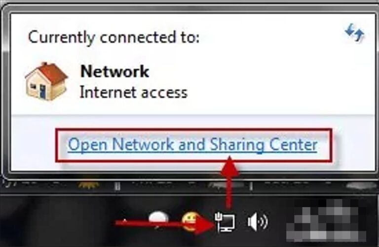 how to open networl and sharing center 09 2 768x501