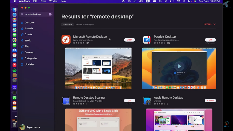 install Microsoft Remote Desktop on Mac