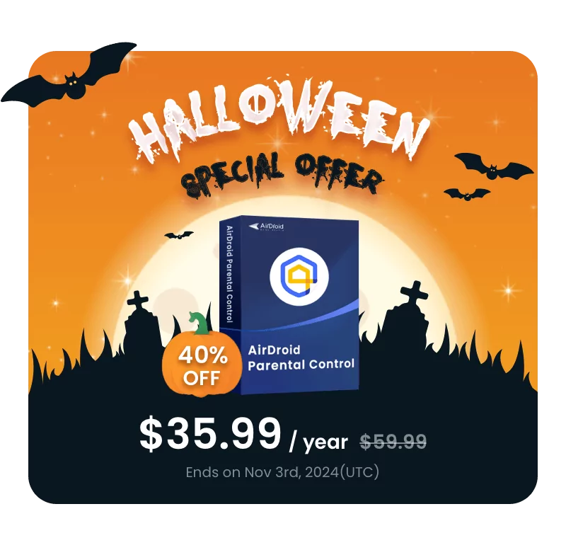 AirDroid Parental Control Halloween Special Offer