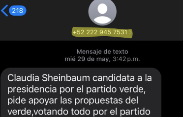 sms número es desconocido o raro