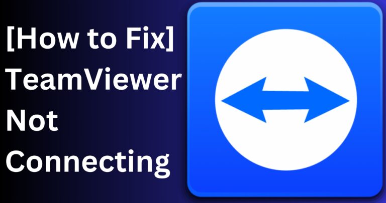 TeamViewer not connecting