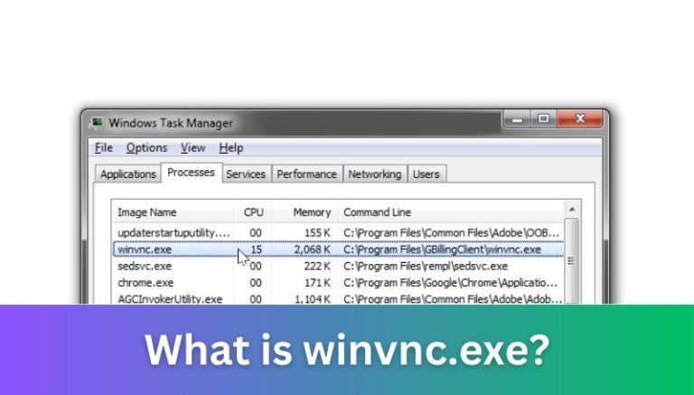 what is winvnc.exe