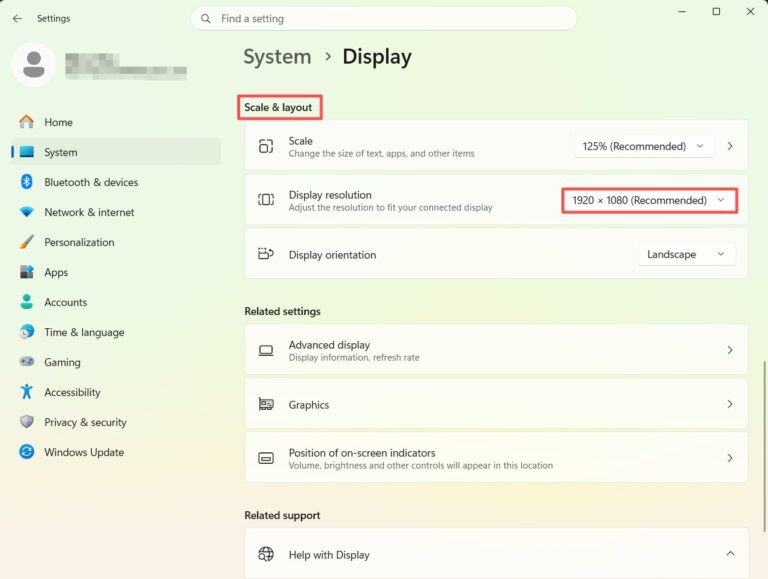 windows display settings 3 768x579