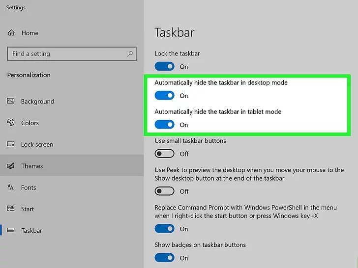 Hide-the-Taskbar-Using-Taskbar-Settings-1