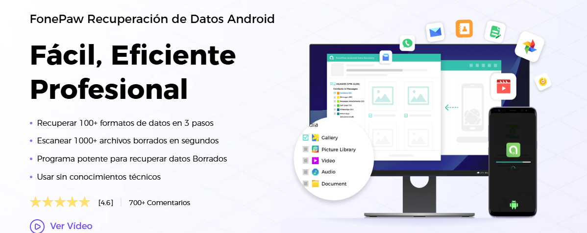 FonePaw Recuperación de Datos Android