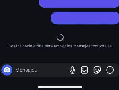 activar modo efímero en instagram
