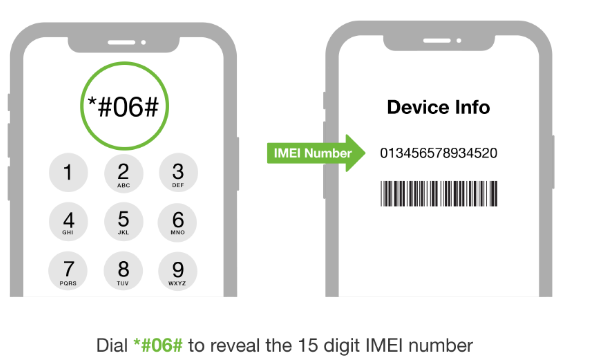 find imei number 