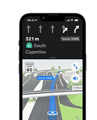 Apple Maps sur iPhone