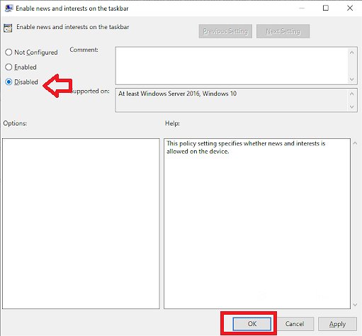 disable-news-and-intrests-via-group-policy-editor