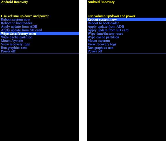 hard reset Samsung tablet without password