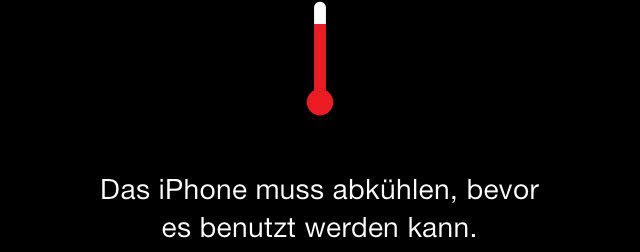 Das iPhone kühlen