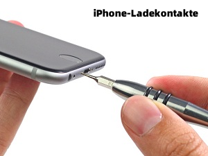 iPhone-Ladekontakte