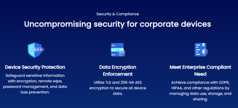 protect data security with mdm solution