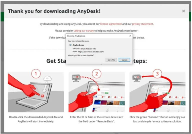 reinstall AnyDesk