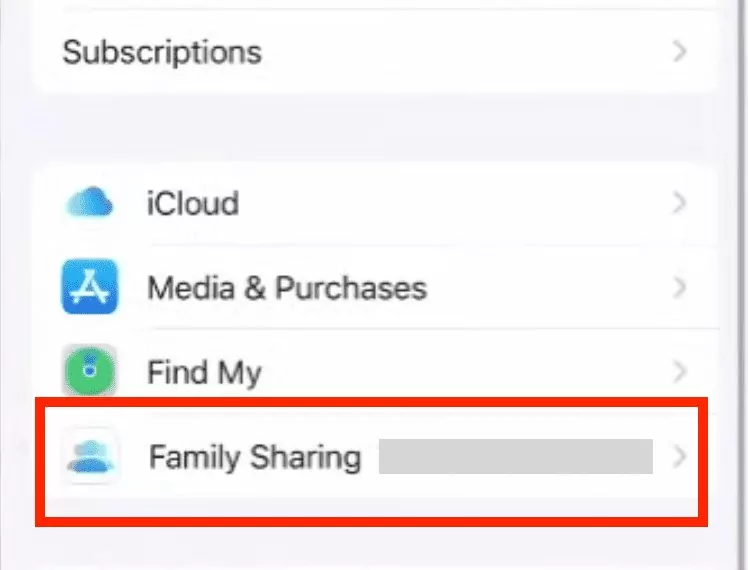 condivisione in famiglia