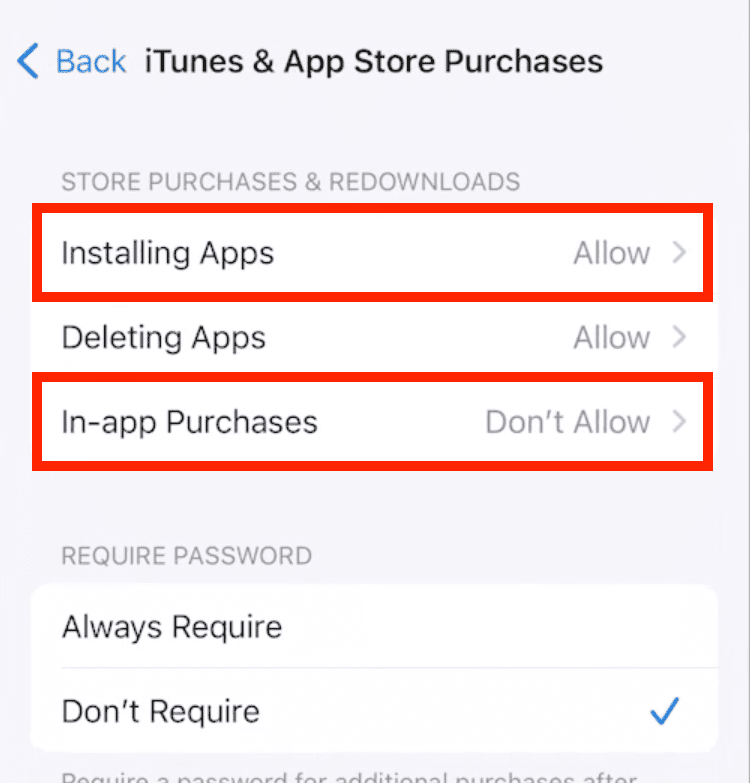 unlocking the app store step 3