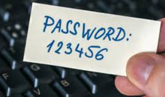 weak passwords