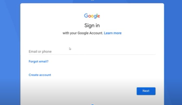 Sign In with Google Account