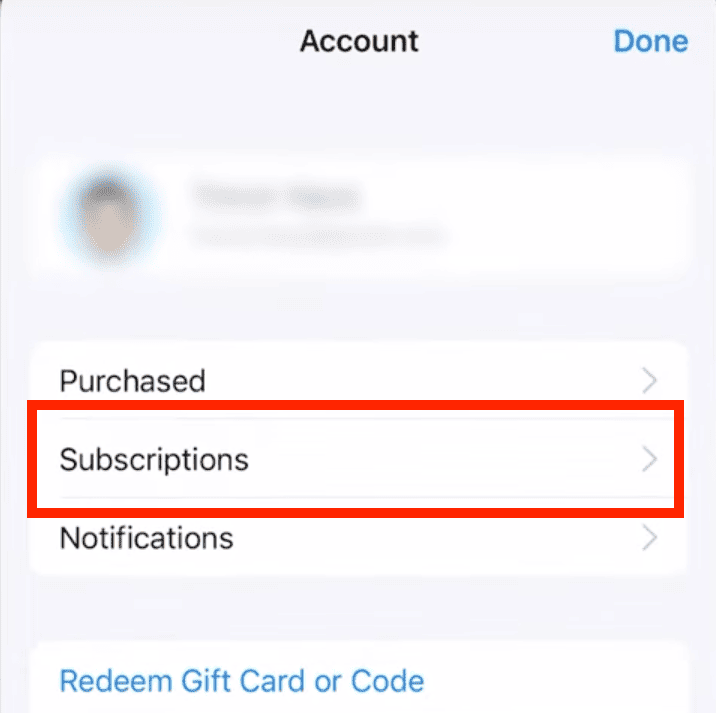 tap subscriptions