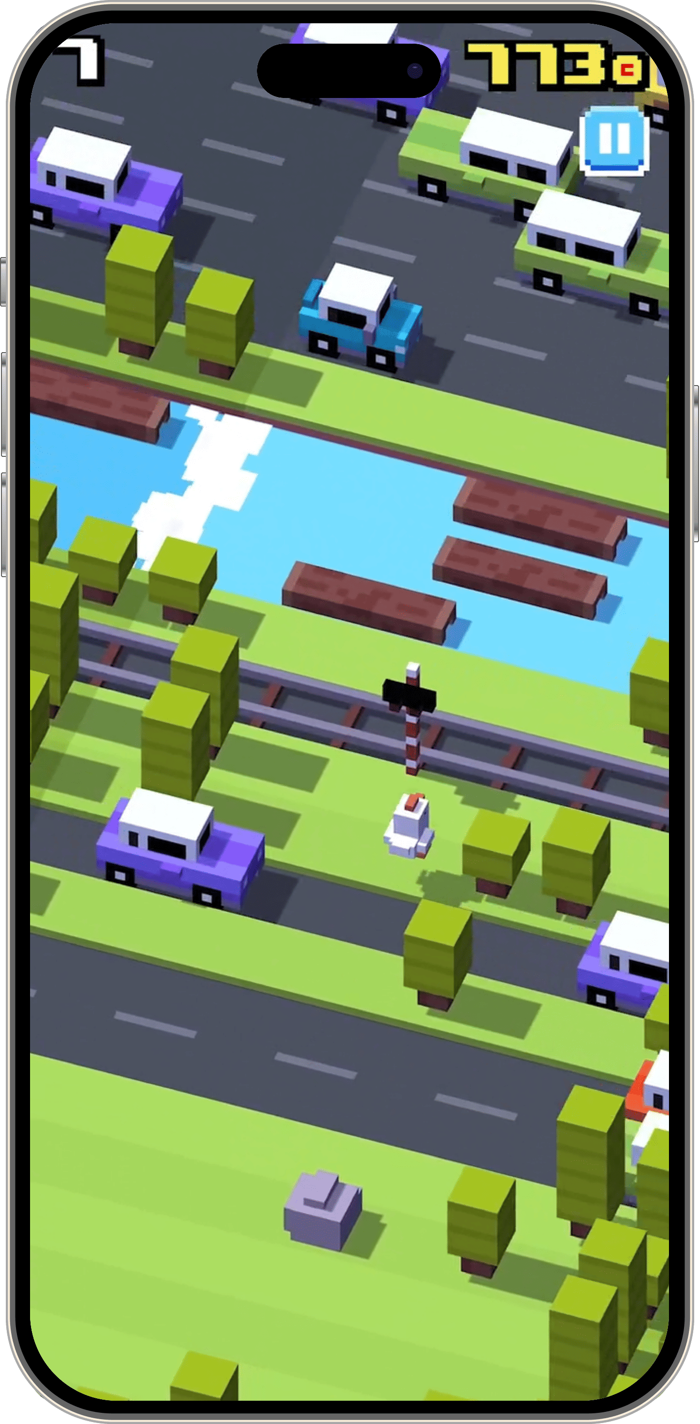 crossy road