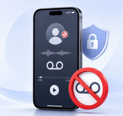 Verhindern Sie, dass gesperrte Nummern Voicemails auf dem iPhone hinterlassen