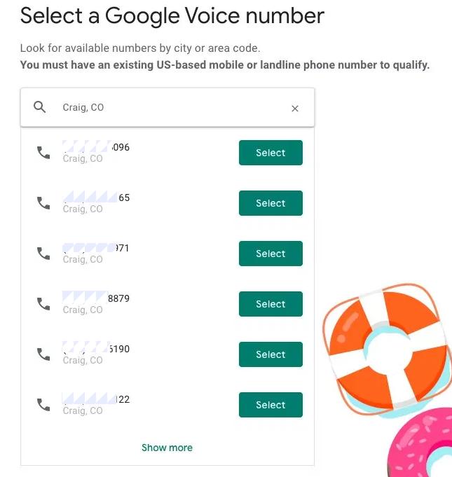 numero google voice