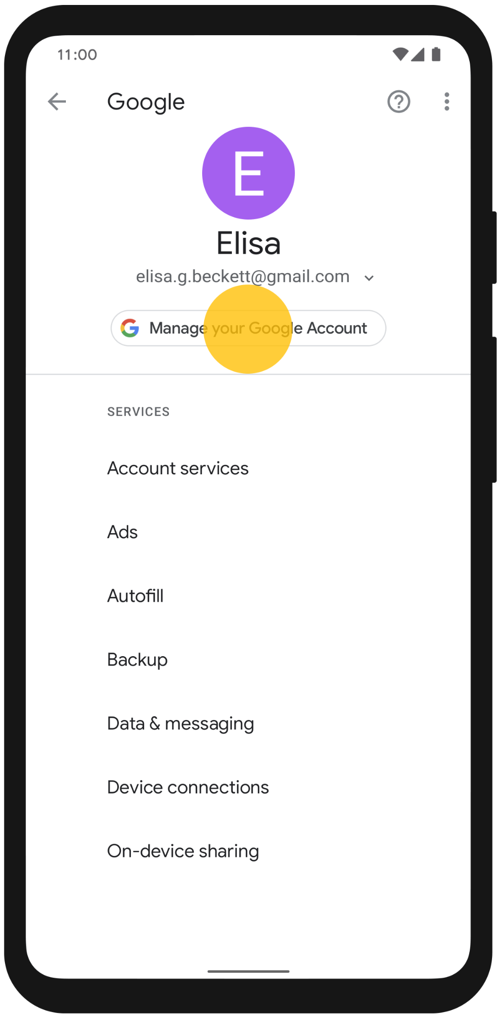 google drive account