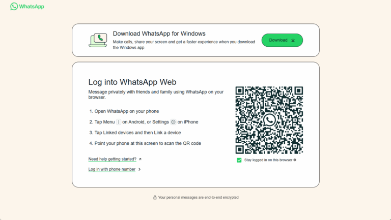 verify whatsapp without phone number