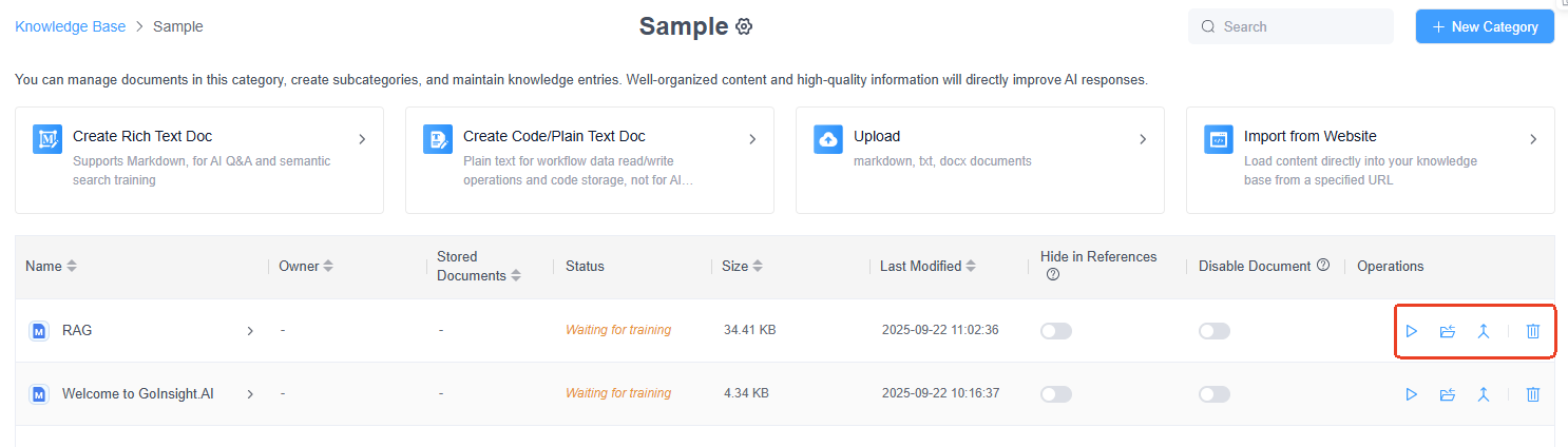 Manage Documents
