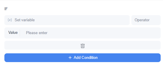 if condition