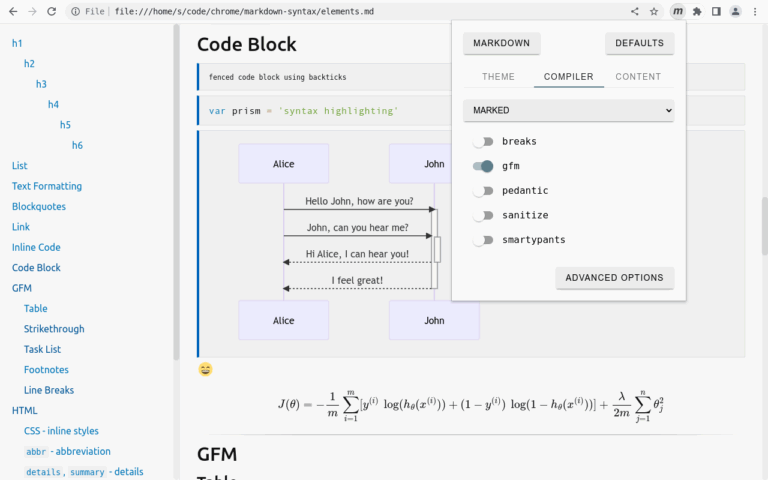markhere viewer extension