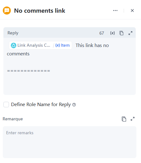 When the summary is empty