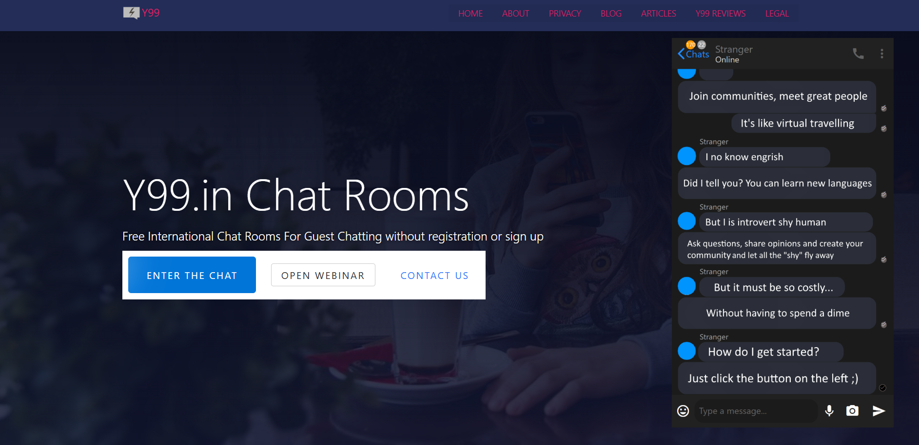 y99 chat room