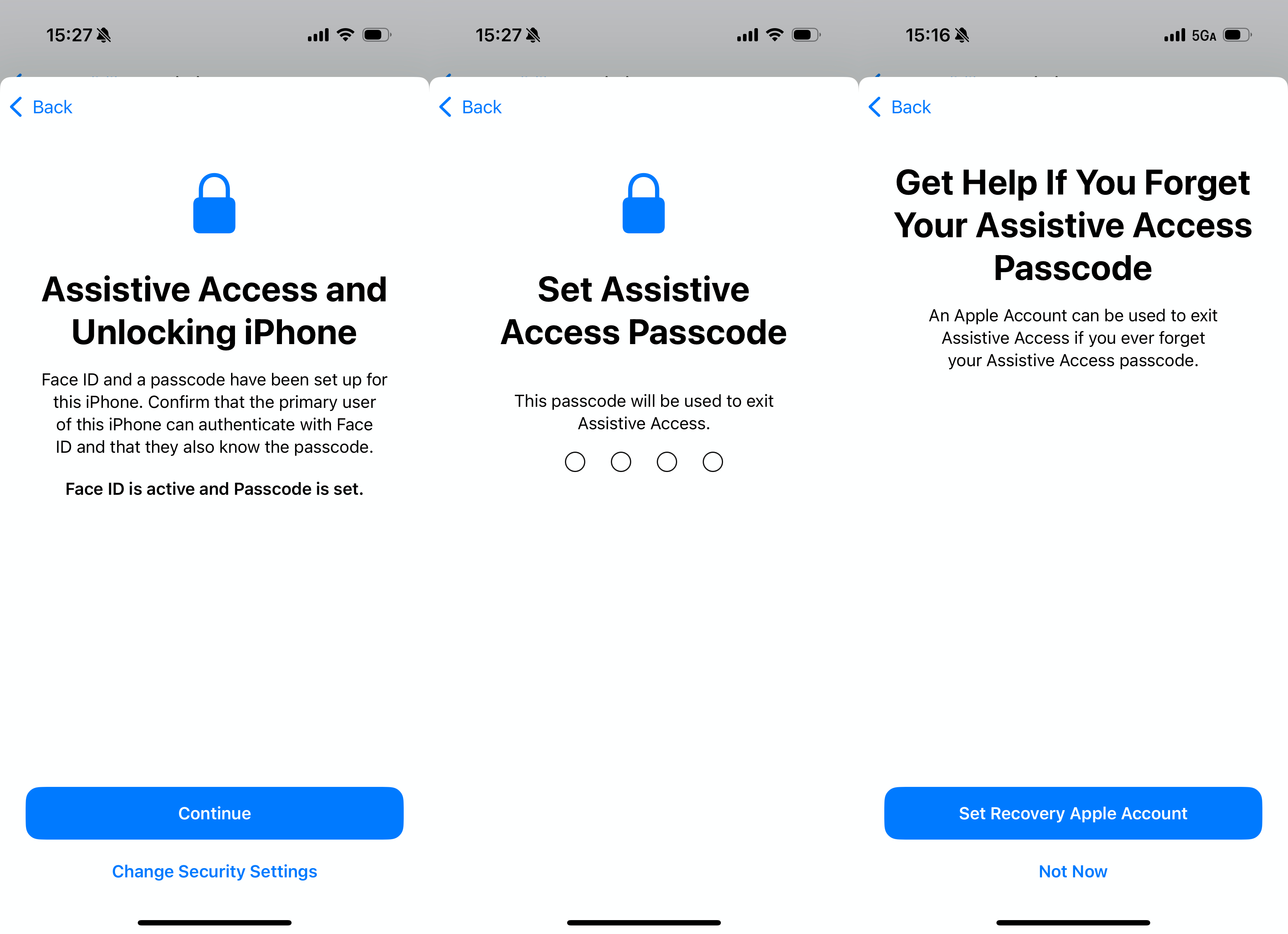 Set a Lock Code
