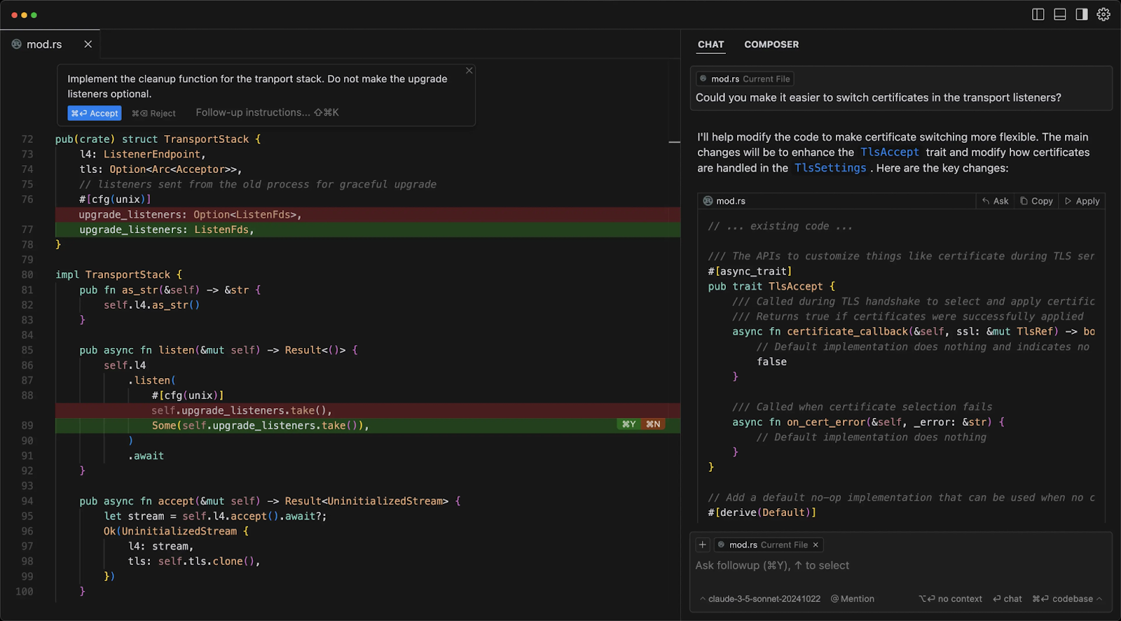 Cursor coding