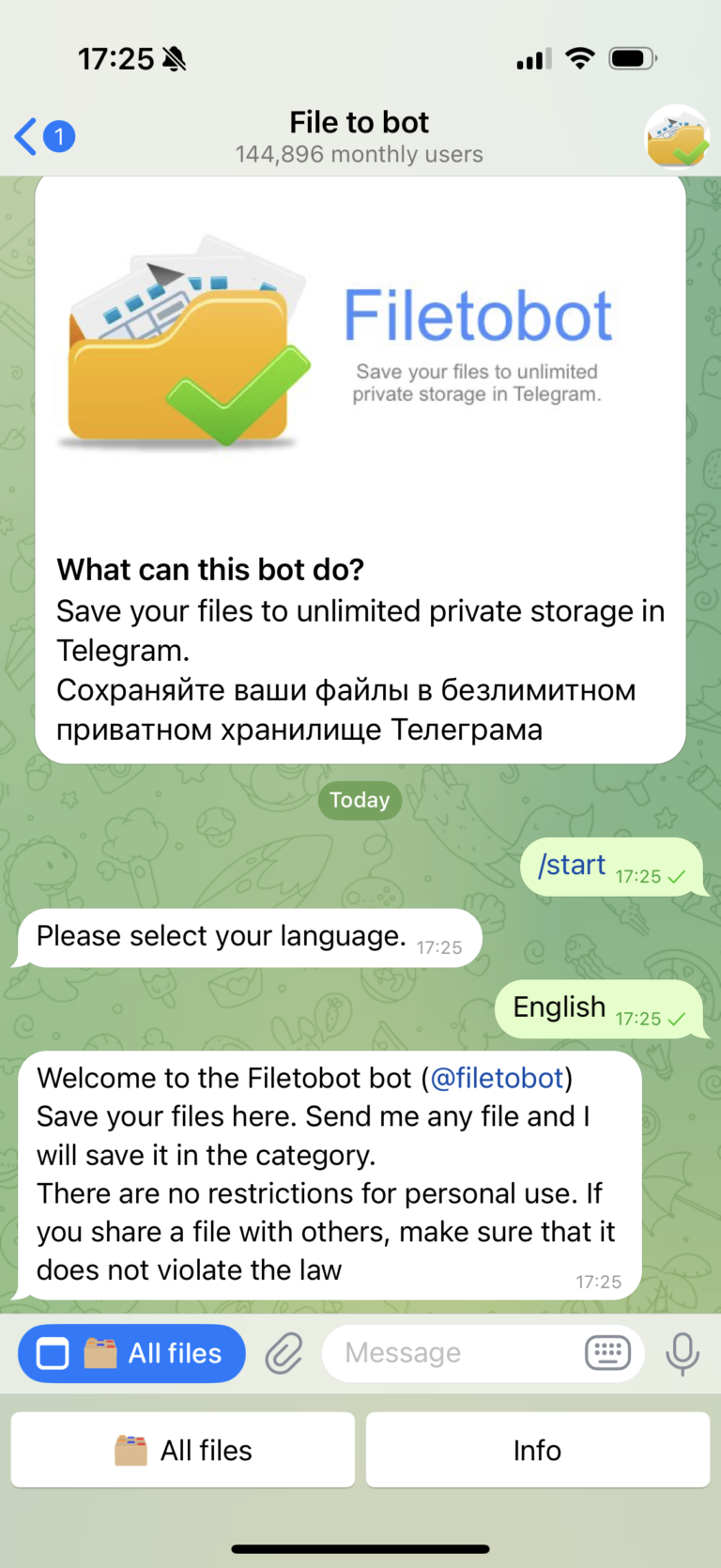most useful telegram bots