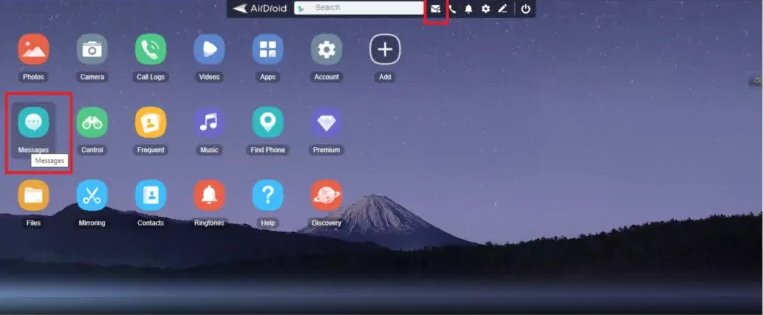 android message app airdroid 3