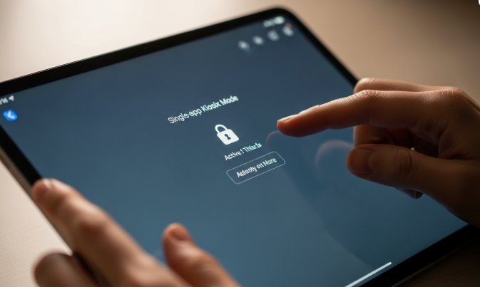 single app kiosk mode