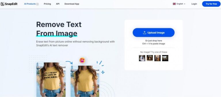 snapedit ai text remover