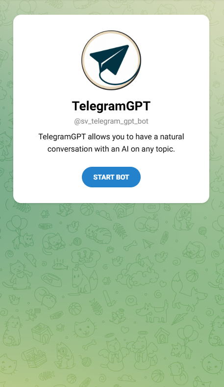 best chat bot in telegram