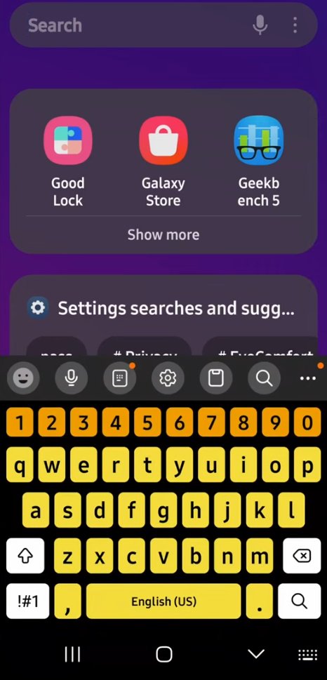 high contrast keyboard