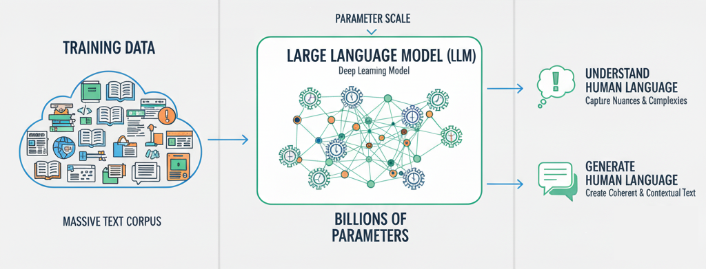 LLM data to language