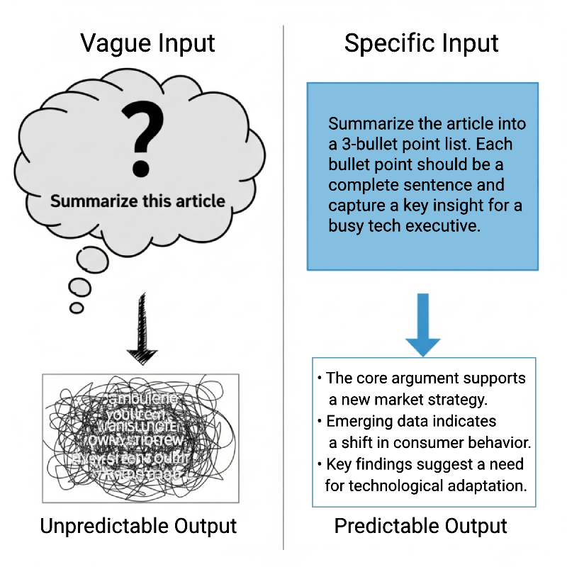 too vague LLM prompt